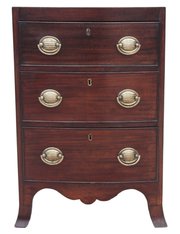 antique furniture georgian 18c mahogany caddy to Georgian 18C mahogany caddy to