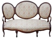 antique furniture victorian edwardian walnut sof Victorian Edwardian walnut sof