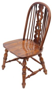 antique furniture victorian revival elm oak wind Victorian revival elm oak Wind