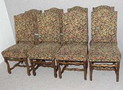 8 oak osso bucco chairs