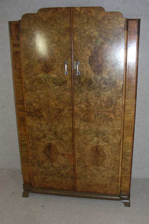 Large Art Deco Wardrobe Antiques Atlas
