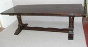 dark oak refectory table