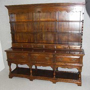 dresser in solid walnut