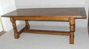 medium oak refectory table