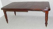 walnut pull out table