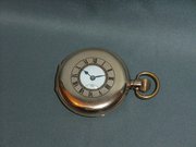 antique and vintage watches gold plated half hunter pocket Gold Plated Half Hunter Pocket