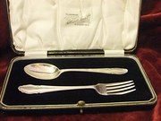 Silver Christening Set