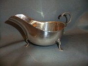 Silver Sauce Boat