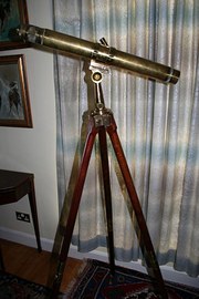Telescope on stand 20th  centu