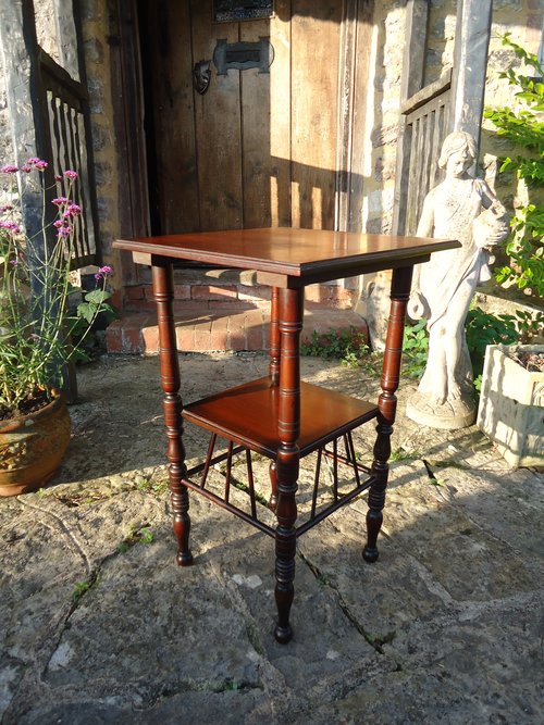 Aesthetic movement Walnut table after Godwin
