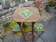 antique furniture arts crafts bamboo plant stan Arts Crafts Bamboo Plant stan