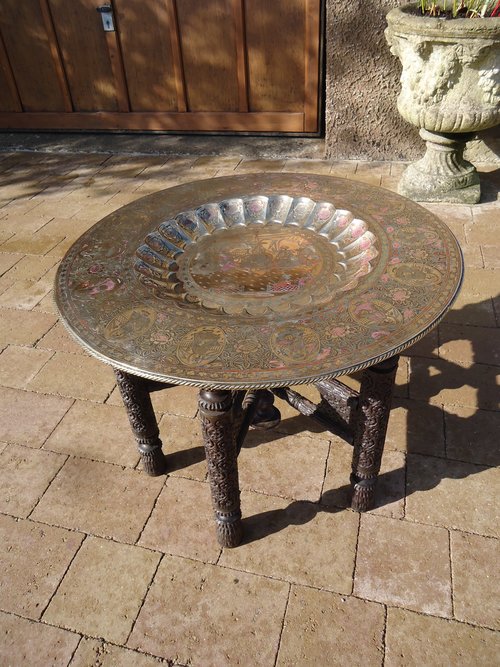 Arts & Crafts Benares table