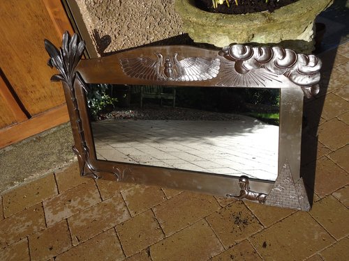 Arts & Crafts Egyptian Revival mirror
