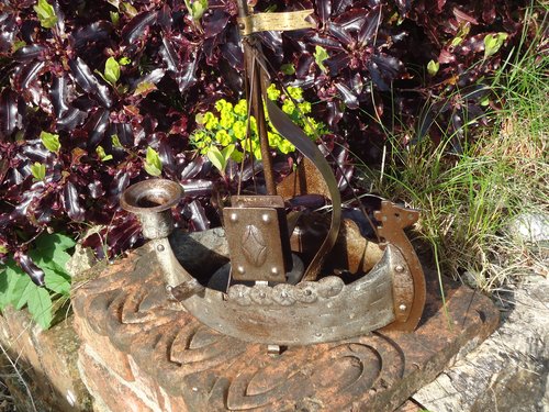 Arts & Crafts Goberg Candleholder