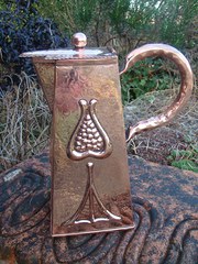 Arts  Crafts Hayle square copp