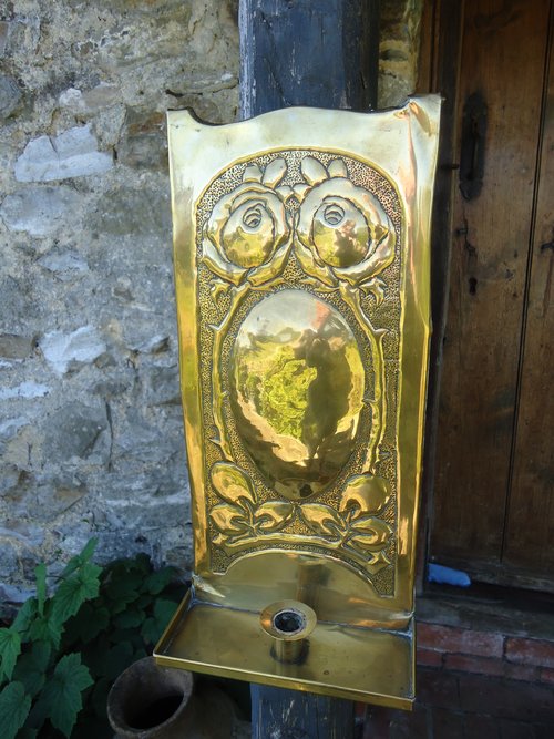 Arts & Crafts Scottish School Candle Sconce