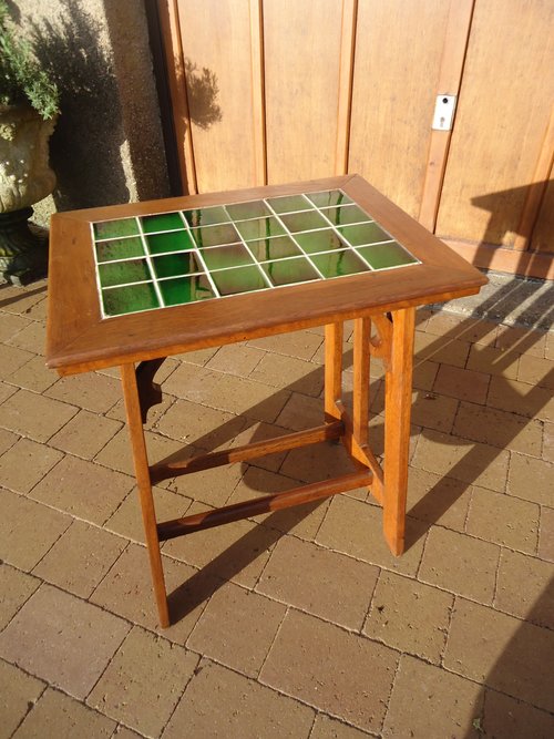 Arts & Crafts Tiled top table - Liberty
