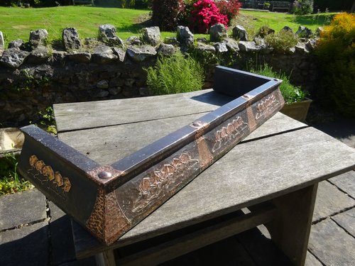Arts & Crafts copper fender