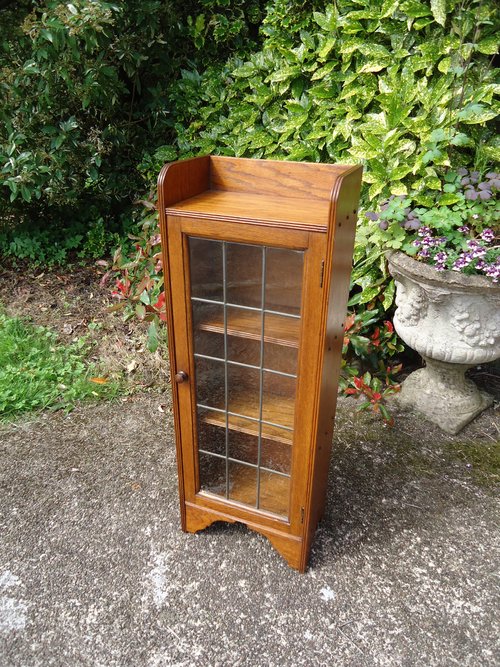 Arts & Crafts glazed bookcase for Liberty