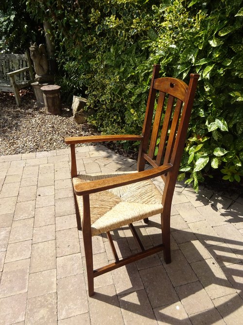 Arts & Crafts oak Armchair for Liberty