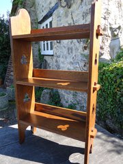 antique furniture arts crafts pegged bookcase l Arts Crafts pegged bookcase L
