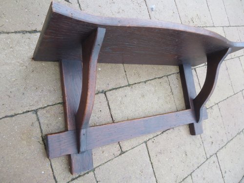 Arts & Crafts shelf by Leonard Wyburd for Liberty