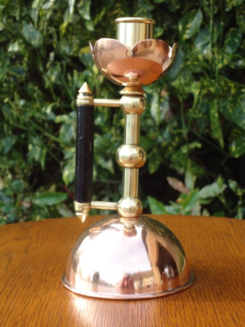 Arts & Crafts candlestick - Dresser
