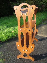 Arts  crafts brass studded boo