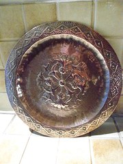 Arts  crafts copper thistle ch