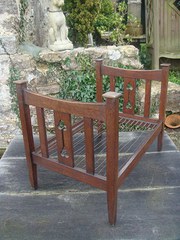 antique toys arts crafts oak dolls bed Arts crafts oak dolls bed