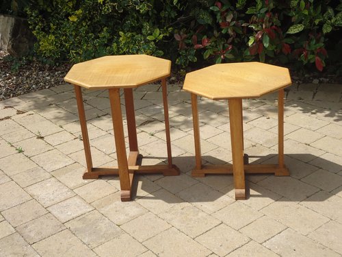 Complementing pair of Arts & Crafts tables