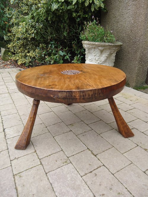 Jack Grimble of Cromer Burr Elm coffee table