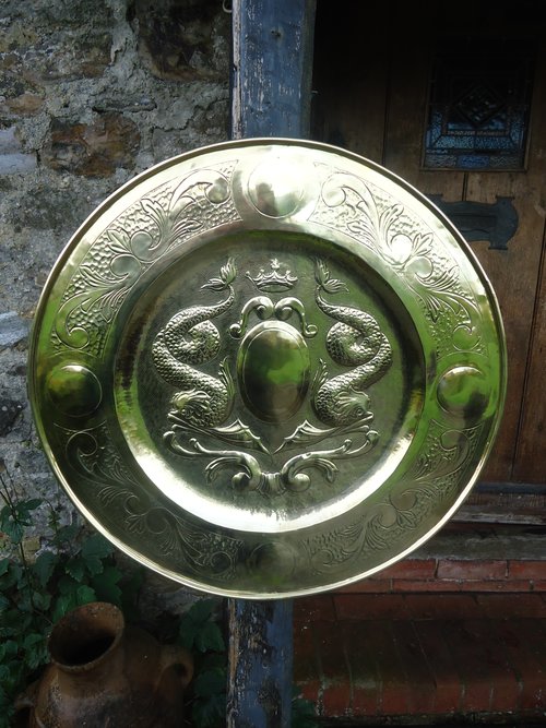Large Arts & Crafts Newlyn School Charger