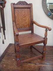 arts and crafts and art nouveau designers for libe liberty oak childs chair Liberty oak childs chair