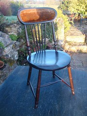 antique furniture liberty spindle back beech chi Liberty spindle back beech chi
