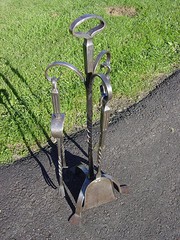 Set of Cotswold Steel Fire Iro