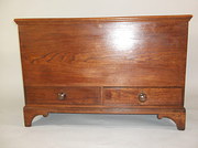 19th century elm mule chest
