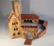 Folk art castle