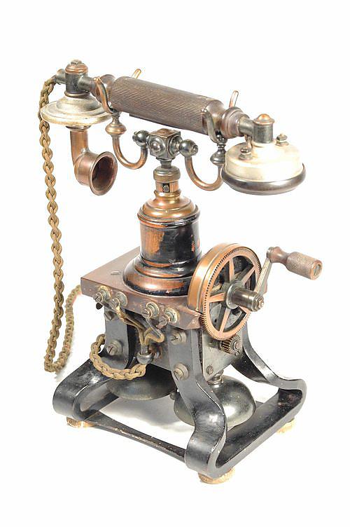 Antique Early Type 16 telephone Early Type 16 telephone