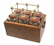 Large Leyden Jar Battery