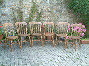 A Harlequin set of 4 Spindle B