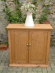 A Restored Antique Pine Cupboa
