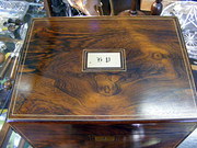 Rosewood dressing box with sol