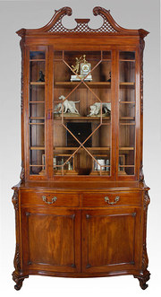 Chippendale Revival display ca