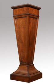 Mahogany pedestal jardinire st