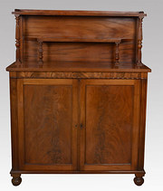 Mahogany two door Regency chif