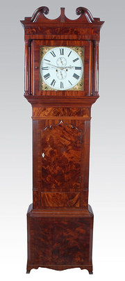 antique clocks & timepieces mahogany eight day longcase cl mahogany eight day longcase cl