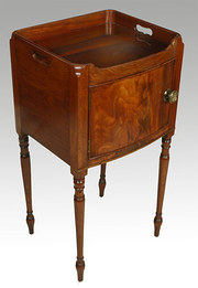 mahogany pot cupboard