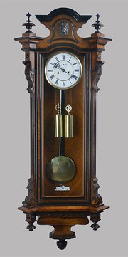 walnut and ebony Vienna wall c