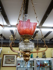 Hanging Oil Lamp Original Cran
